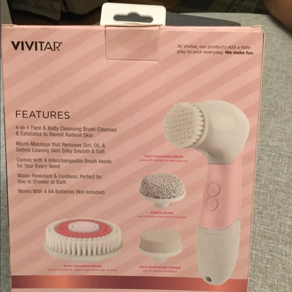 NWT- Vivitar Complete Face & Body Cleansing tool - Picture 3 of 3